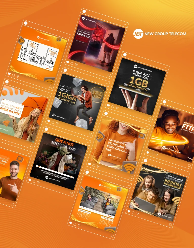 Redes sociais de Provedor de Internet