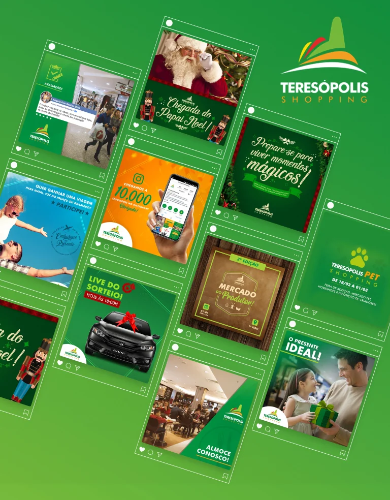 Gestão de Redes Sociais de Shopping