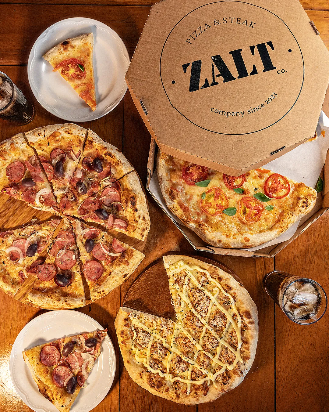 Fotografia Publicitária Pizzaria Zalt